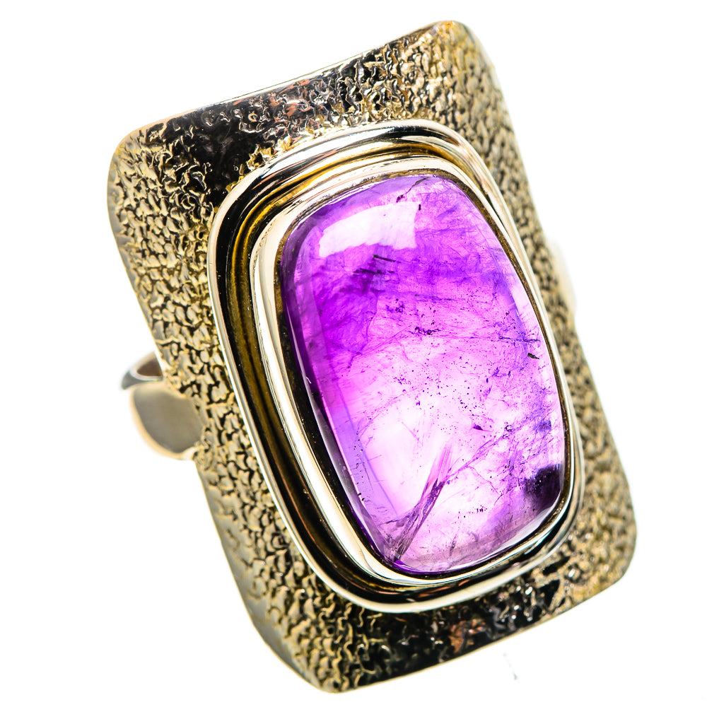 Amethyst 925 Sterling Silver Ring Size 7 (925 Sterling Silver) RING137731