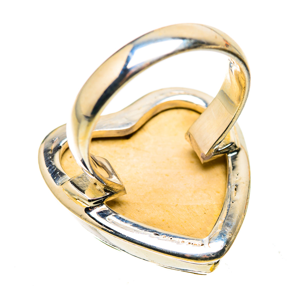 Psilomelane Dendritic Agate Ring Size 6.25 (925 Sterling Silver) RING134869