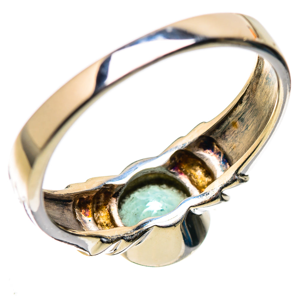 Blue Topaz Ring Size 8 (925 Sterling Silver) RING136012