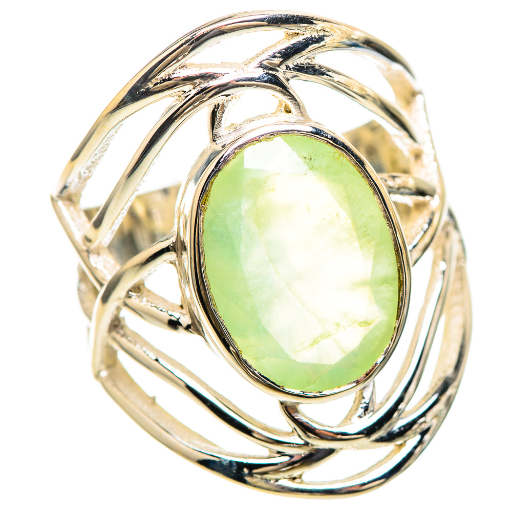 Prehnite Ring Size 6.75 (925 Sterling Silver) RING136444