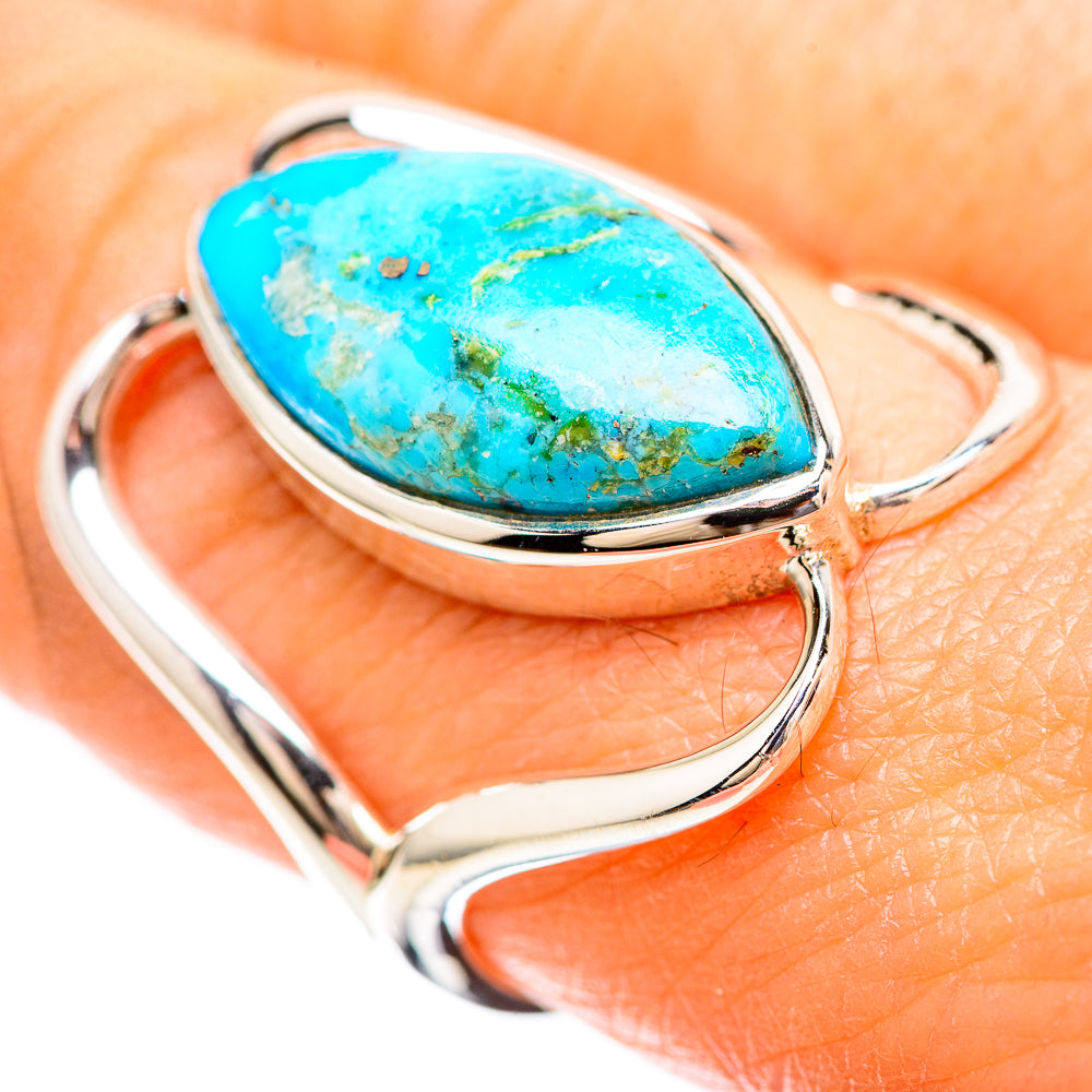 Chrysocolla Ring Size 8.25 (925 Sterling Silver) RING136389