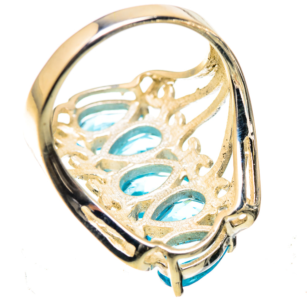 Blue Topaz Ring Size 7 (925 Sterling Silver) RING135527