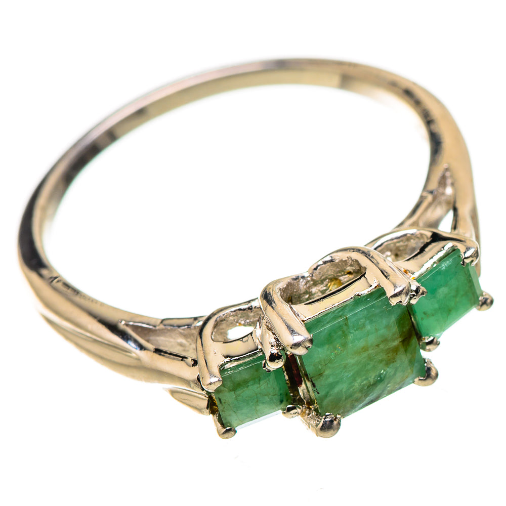 Emerald Ring Size 6.5 (925 Sterling Silver) RING134673
