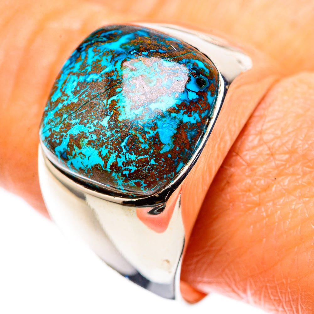 Shattuckite Ring Size 10 (925 Sterling Silver) RING136052