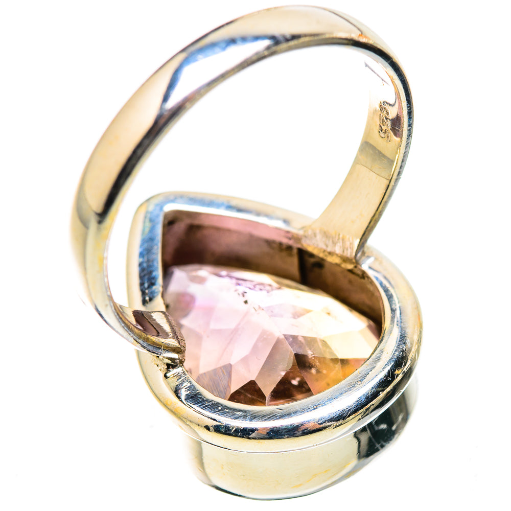 Faceted Ametrine Ring Size 9 (925 Sterling Silver) RING135488