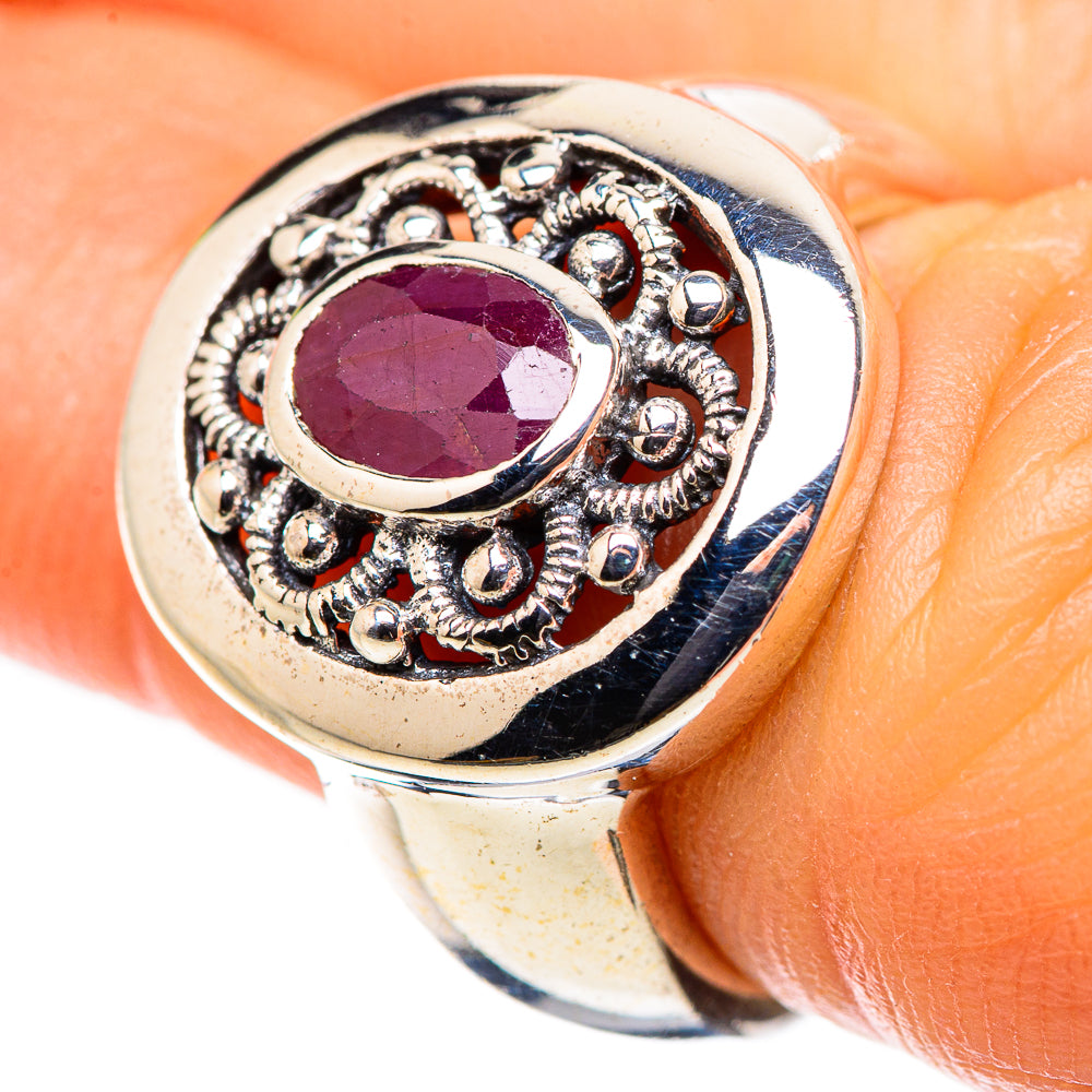 Ruby Ring Size 5.5 (925 Sterling Silver) RING135604