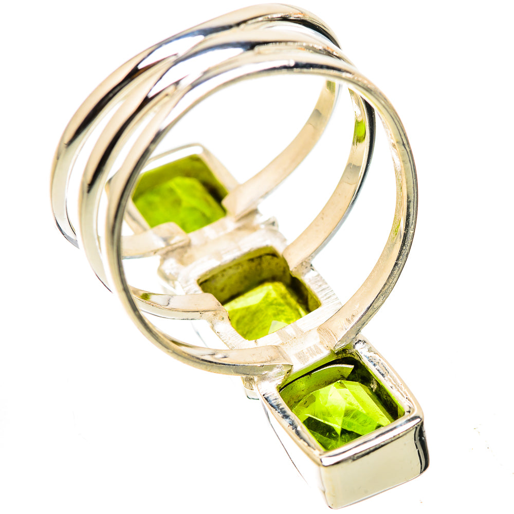 Large Peridot Ring Size 9 (925 Sterling Silver) RING135585