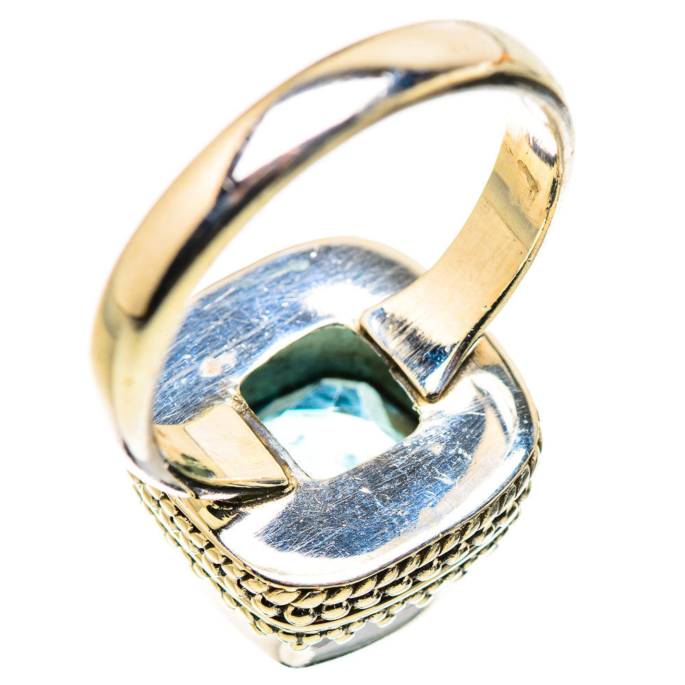 Blue Topaz Ring Size 9.25 (925 Sterling Silver) RING134621