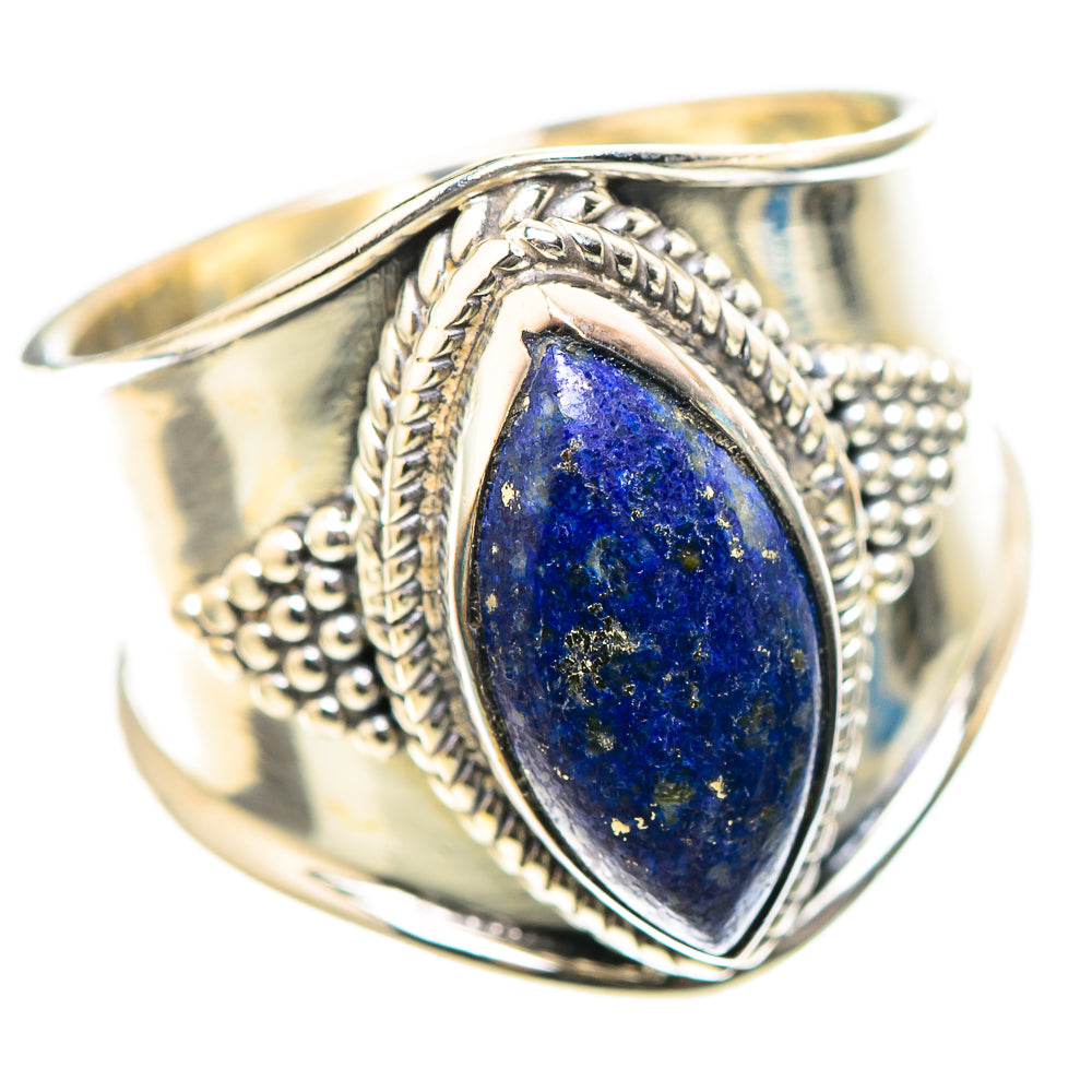 Lapis Lazuli Ring Size 7.25 (925 Sterling Silver) RING136707