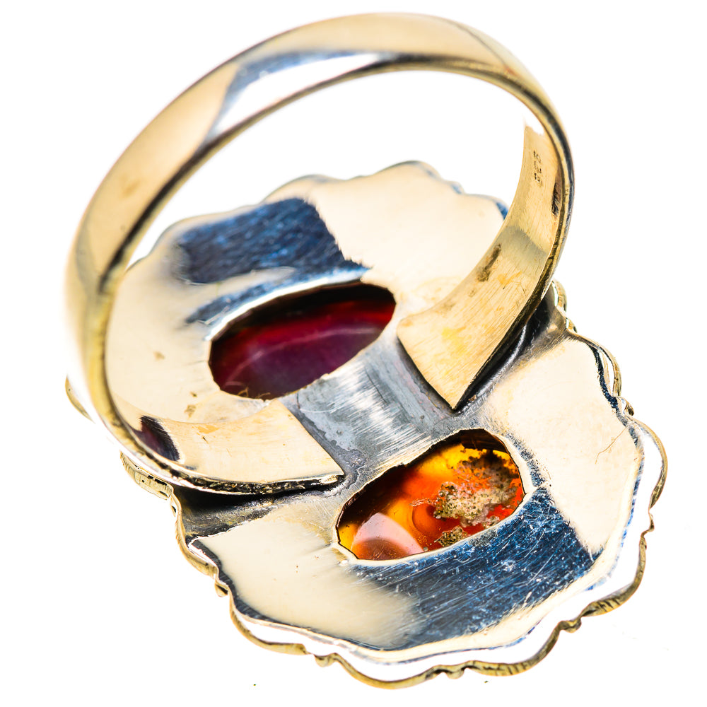 Mexican Fire Agate Ring Size 9.75 (925 Sterling Silver) RING134936