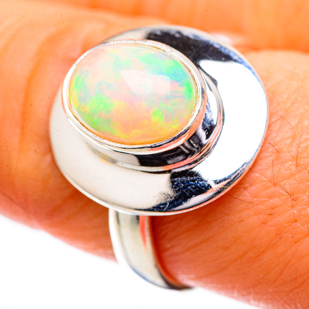 Ethiopian Opal Ring Size 8.5 (925 Sterling Silver) RING135866