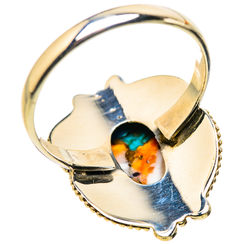 Spiny Oyster Turquoise Ring Size 13 (925 Sterling Silver) RING134677