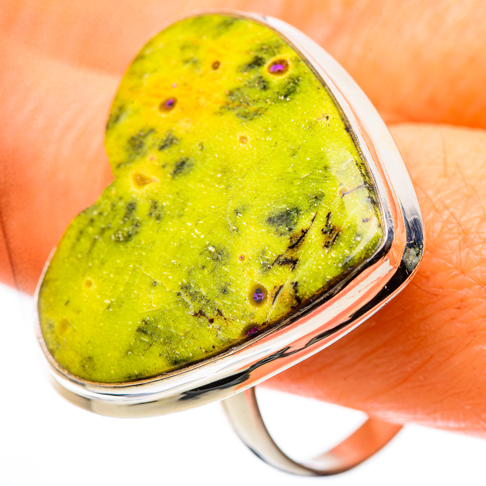 Large Atlantisite Ring Size 12.25 (925 Sterling Silver) RING136100