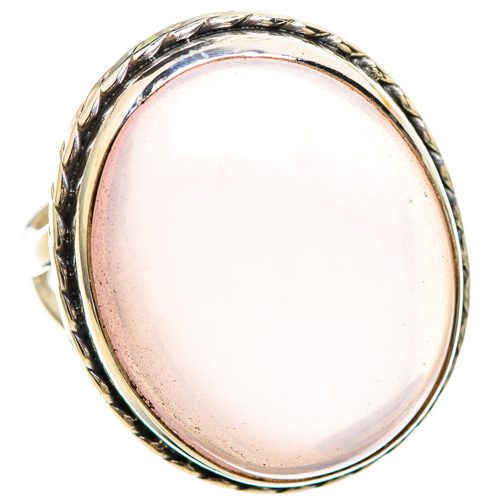 Rose Quartz Ring Size 7.5 (925 Sterling Silver) RING136448