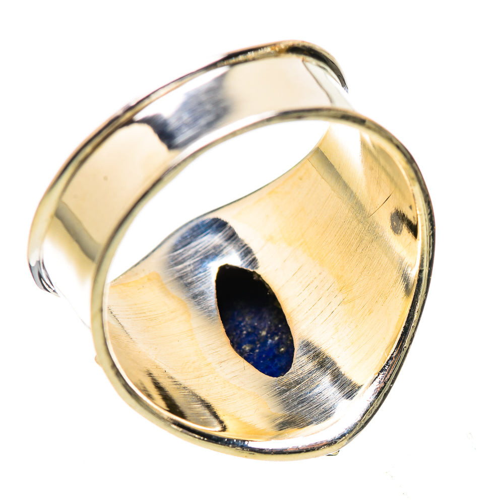 Anasilvercos Lapis Lazuli Ring Size 8.25 (925 Sterling Silver)