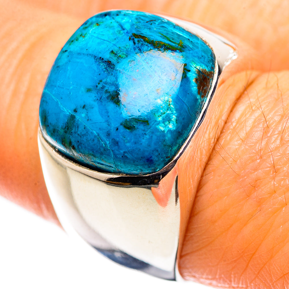 Chrysocolla Ring Size 8 (925 Sterling Silver) RING135689