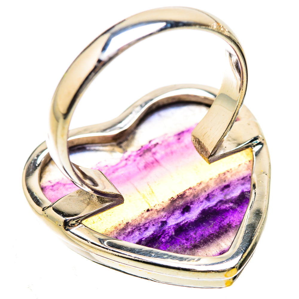 Large Fluorite Ring Size 10 (925 Sterling Silver) RING135363