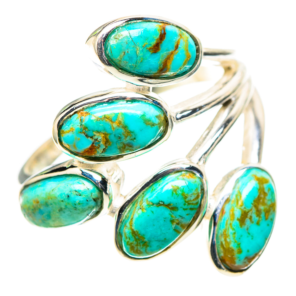 Chrysocolla 925 Sterling Silver Ring Size 7.5 (925 Sterling Silver) RING137451