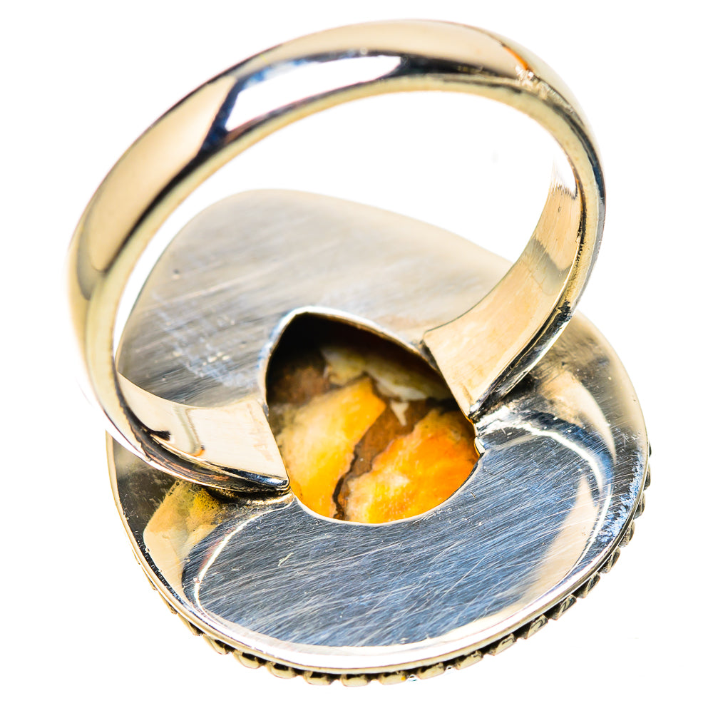 Spiny Oyster Turquoise Ring Size 6.25 (925 Sterling Silver) RING135613