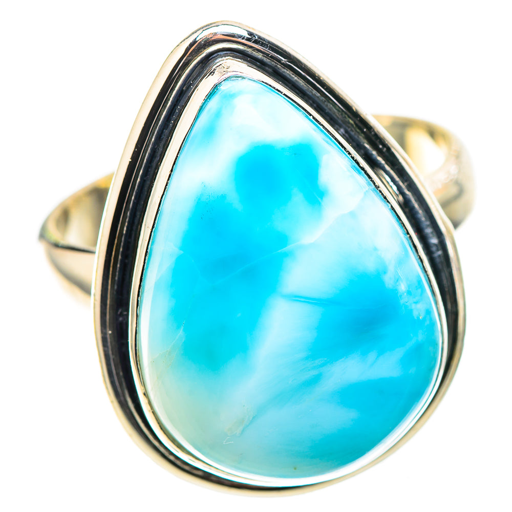 Larimar Ring Size 8.75 (925 Sterling Silver) RING136912