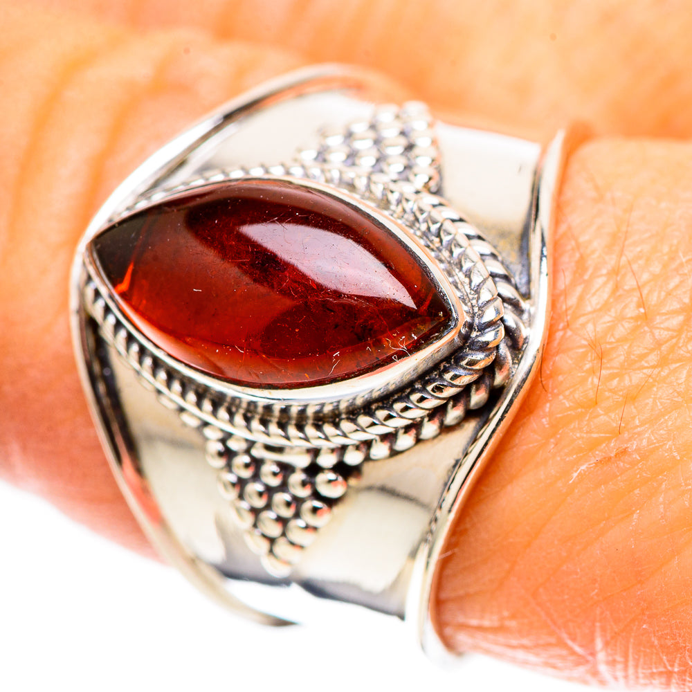 Baltic Amber 925 Sterling Silver Ring Size 8 (925 Sterling Silver) RING137651