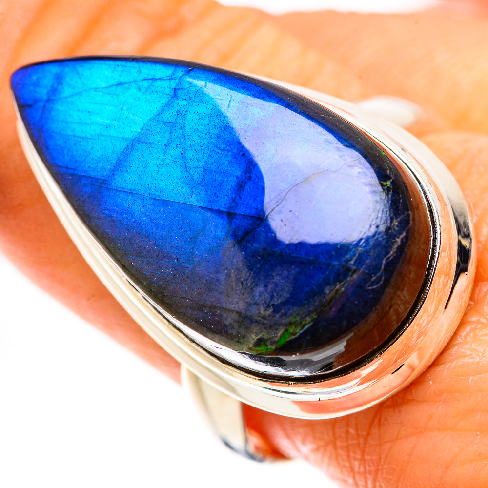 Labradorite Ring Size 9.25 (925 Sterling Silver) RING134930