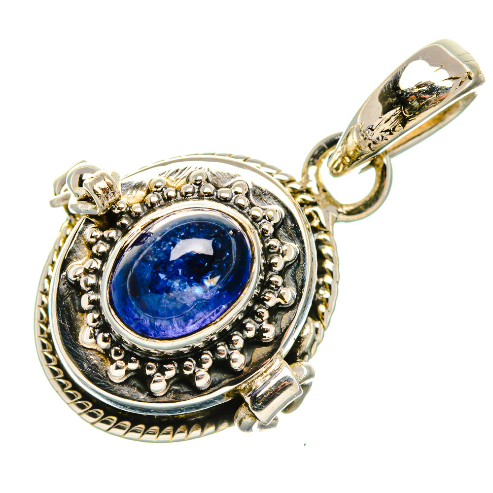 Poison Natural Tanzanite Pendant 1 1/4" (925 Sterling Silver) PD37441