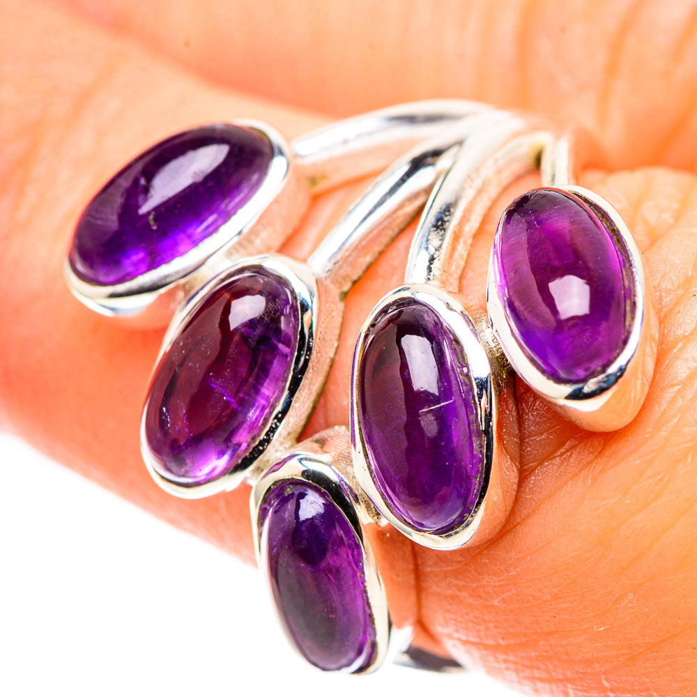 Amethyst Ring Size 7 (925 Sterling Silver) RING136872