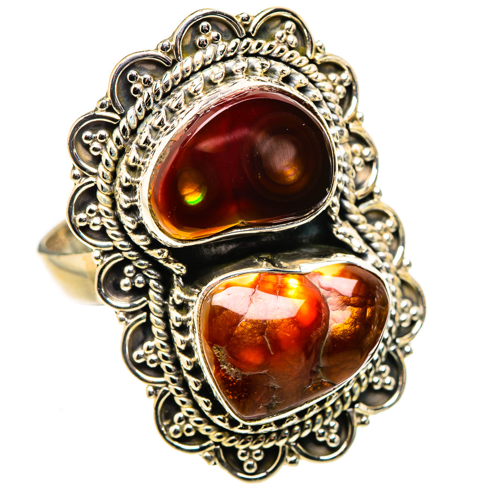 Mexican Fire Agate Ring Size 9.75 (925 Sterling Silver) RING134936