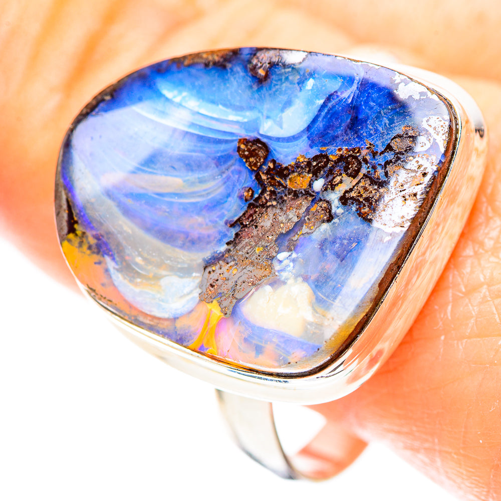 Boulder Opal Ring Size 11.75 (925 Sterling Silver) RING136659