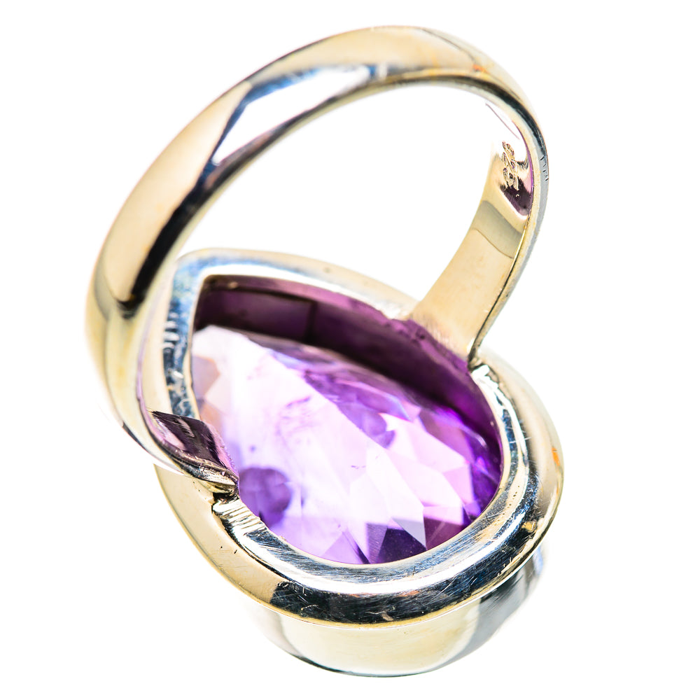 Faceted Amethyst Ring Size 8 (925 Sterling Silver) RING134648