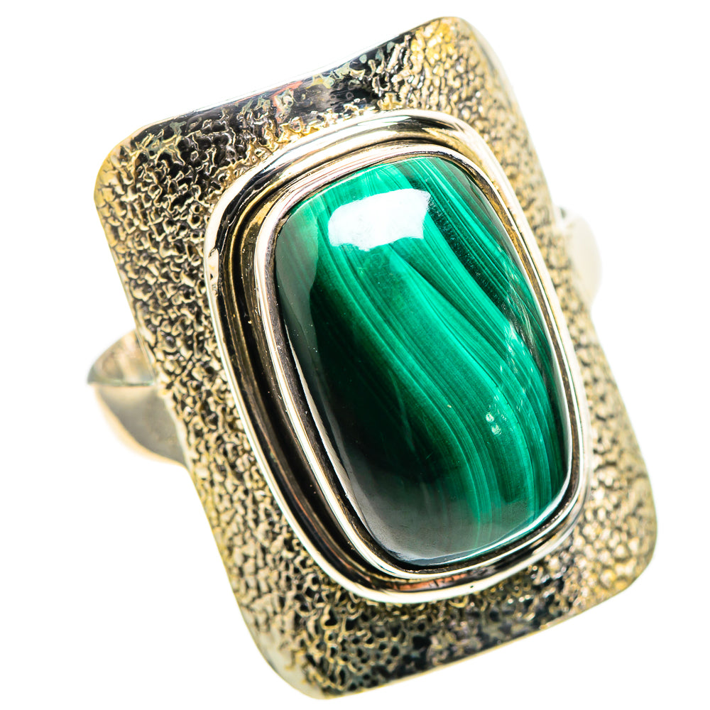 Malachite 925 Sterling Silver Ring Size 9.75 (925 Sterling Silver) RING137517
