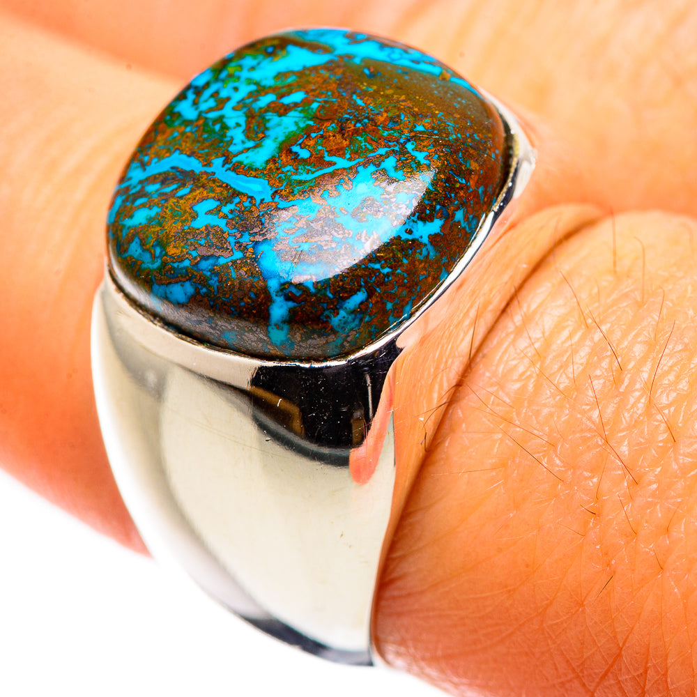 Shattuckite Ring Size 8 (925 Sterling Silver) RING135593