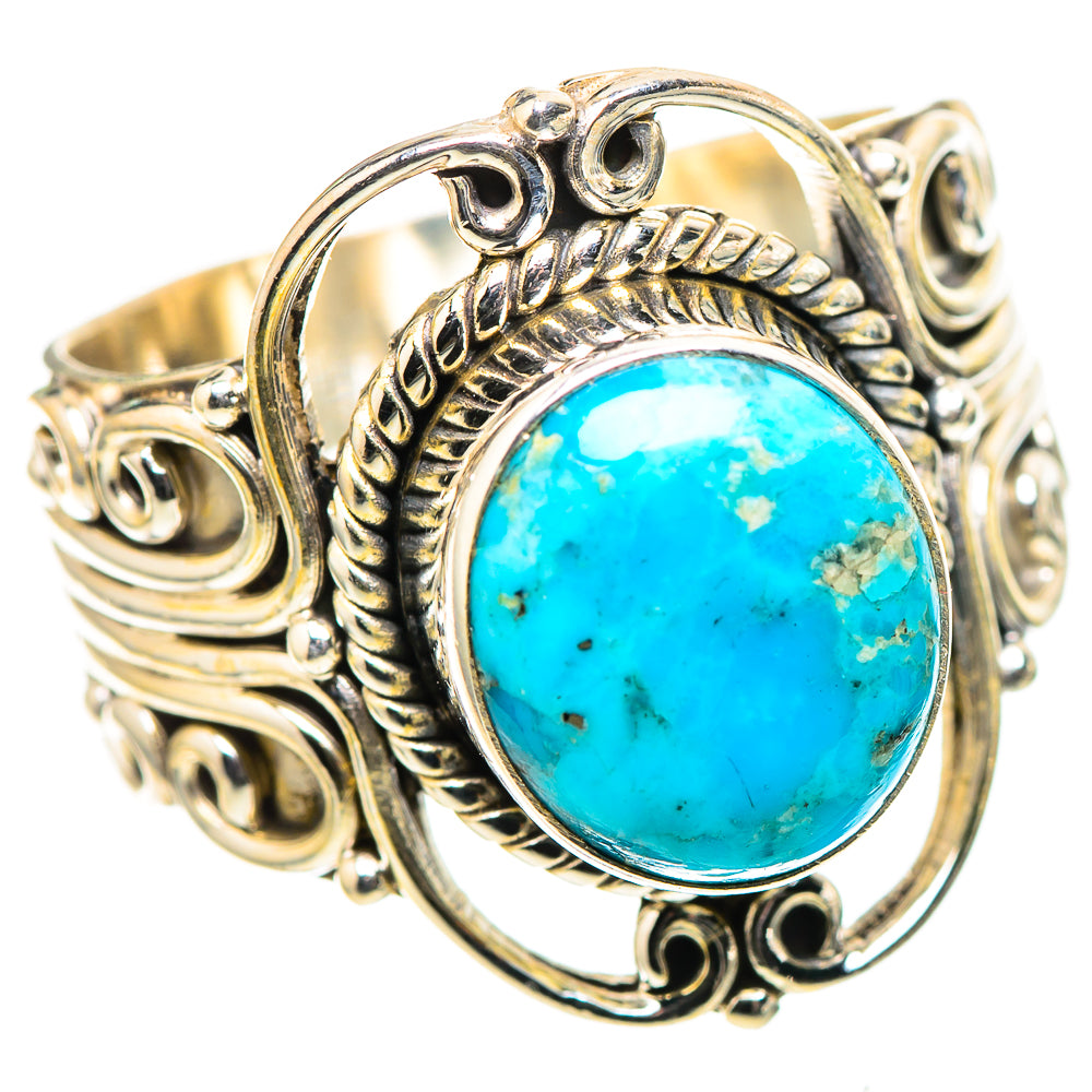 Chrysocolla 925 Sterling Silver Ring Size 9 (925 Sterling Silver) RING137512