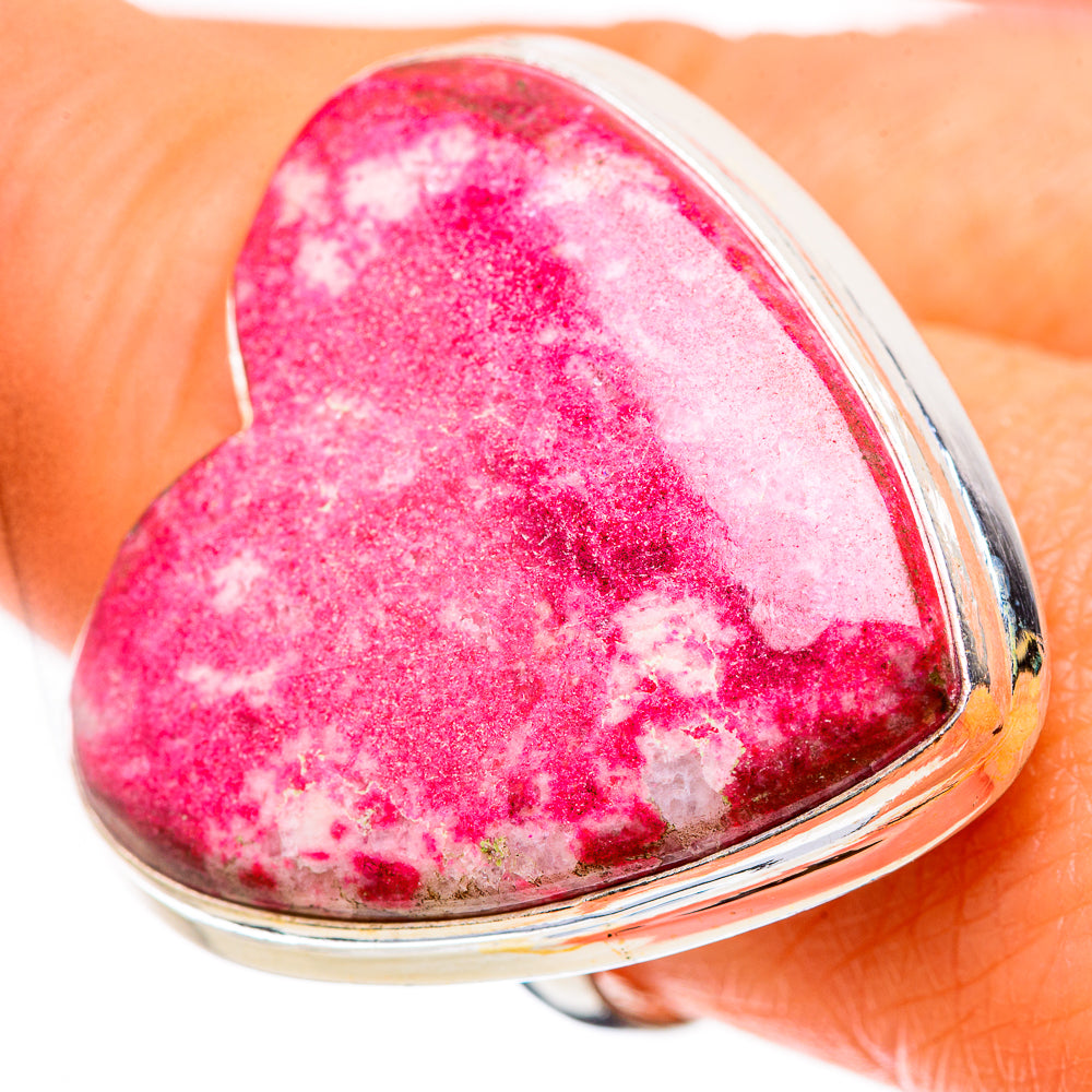 Large Thulite Ring Size 9 (925 Sterling Silver) RING135564