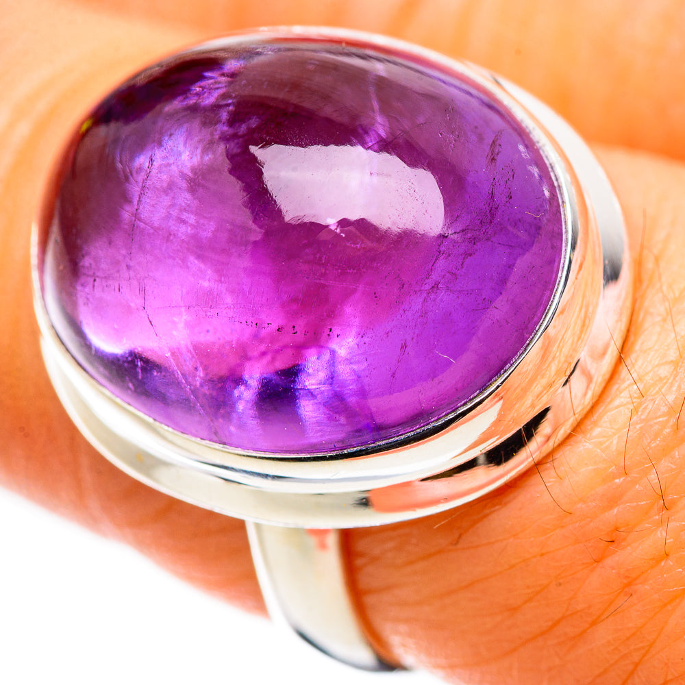Amethyst Ring Size 7.5 (925 Sterling Silver) RING135671