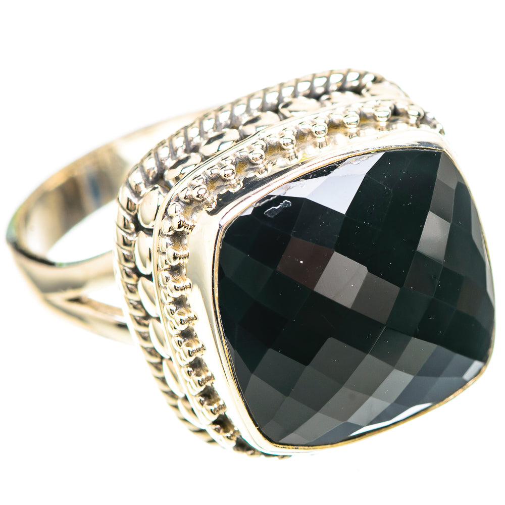 Black Onyx 925 Sterling Silver Ring Size 8 (925 Sterling Silver) RING137184