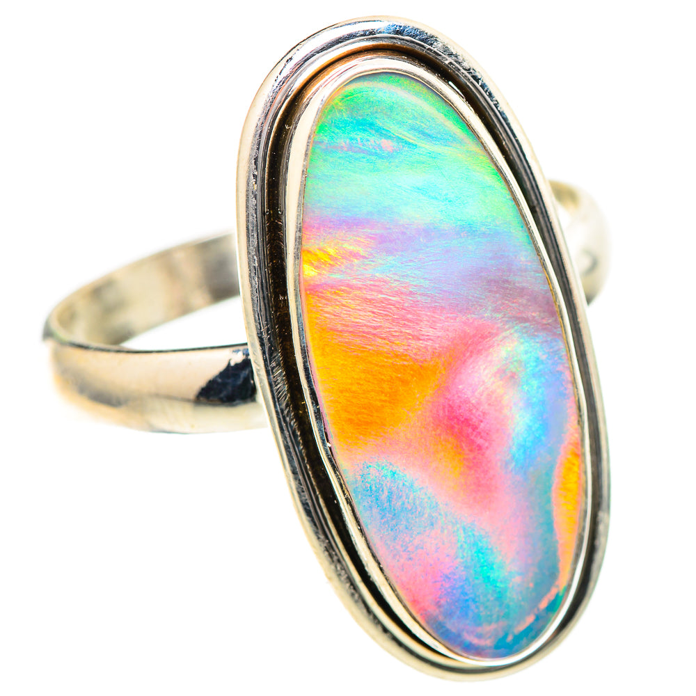 Ethiopian Opal Ring Size 12 (925 Sterling Silver) RING136680
