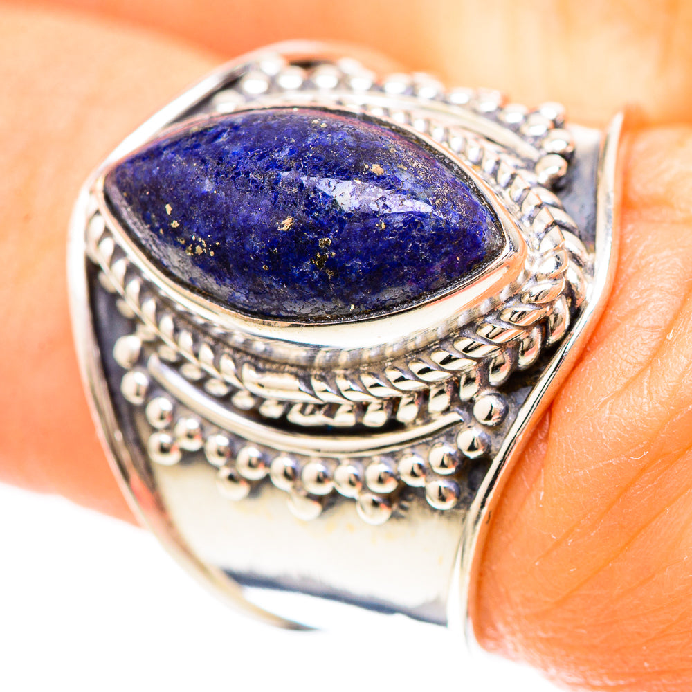 Lapis Lazuli Ring Size 6.5 (925 Sterling Silver) RING136969