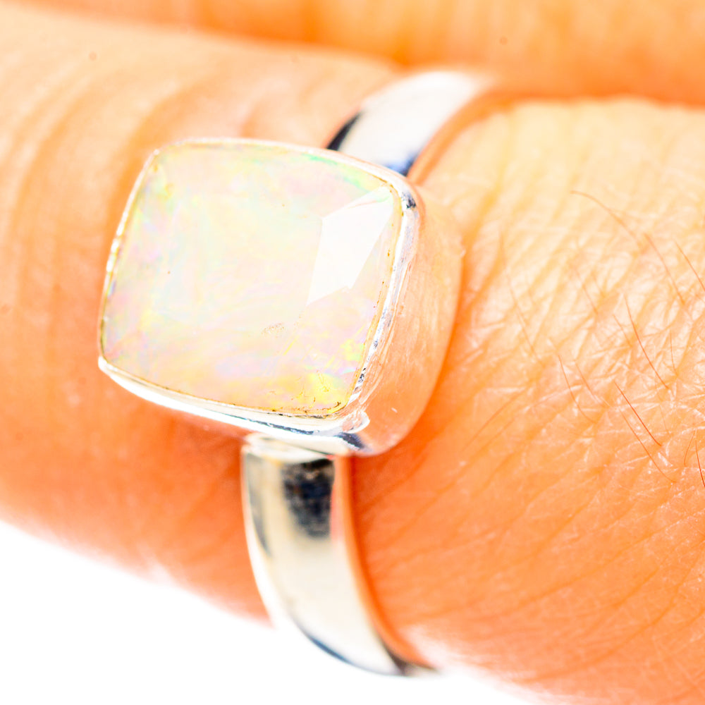 Ethiopian Opal Ring Size 7.5 (925 Sterling Silver) RING136997