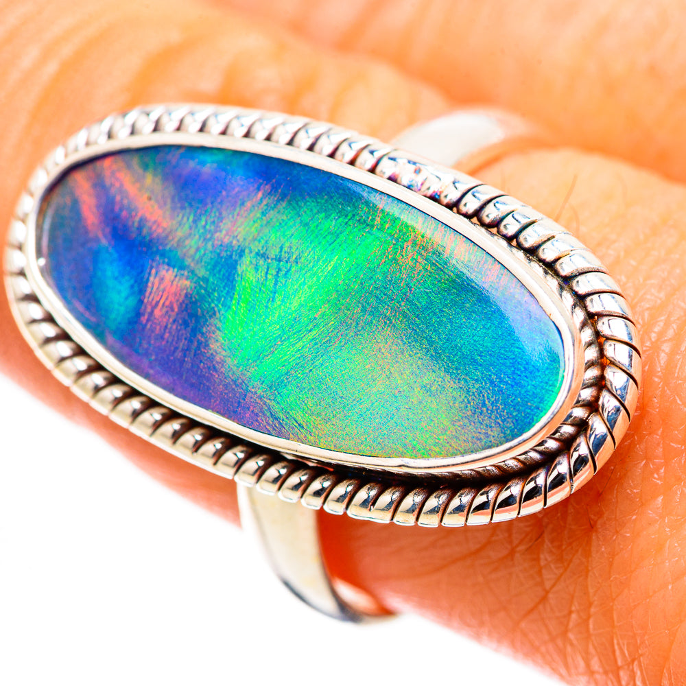 Aura Opal Ring Size 9 (925 Sterling Silver) RING135653