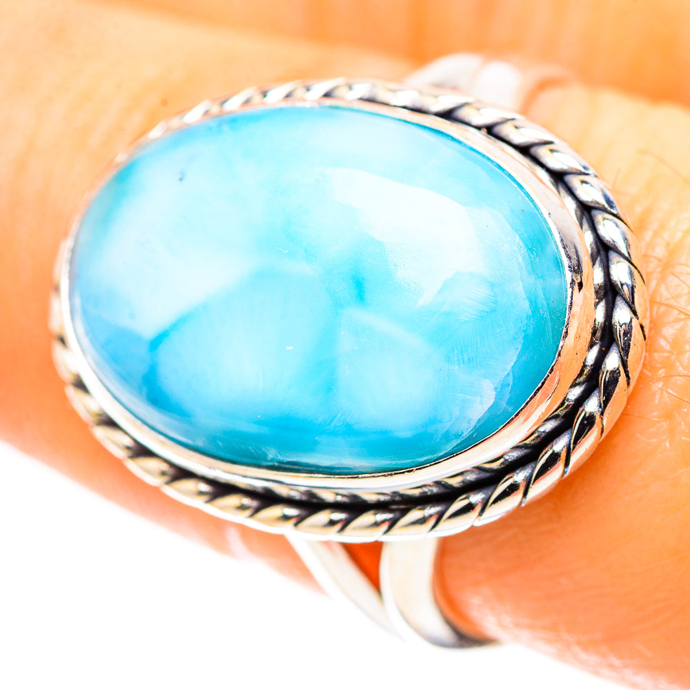 Larimar Ring Size 8 (925 Sterling Silver) RING136768
