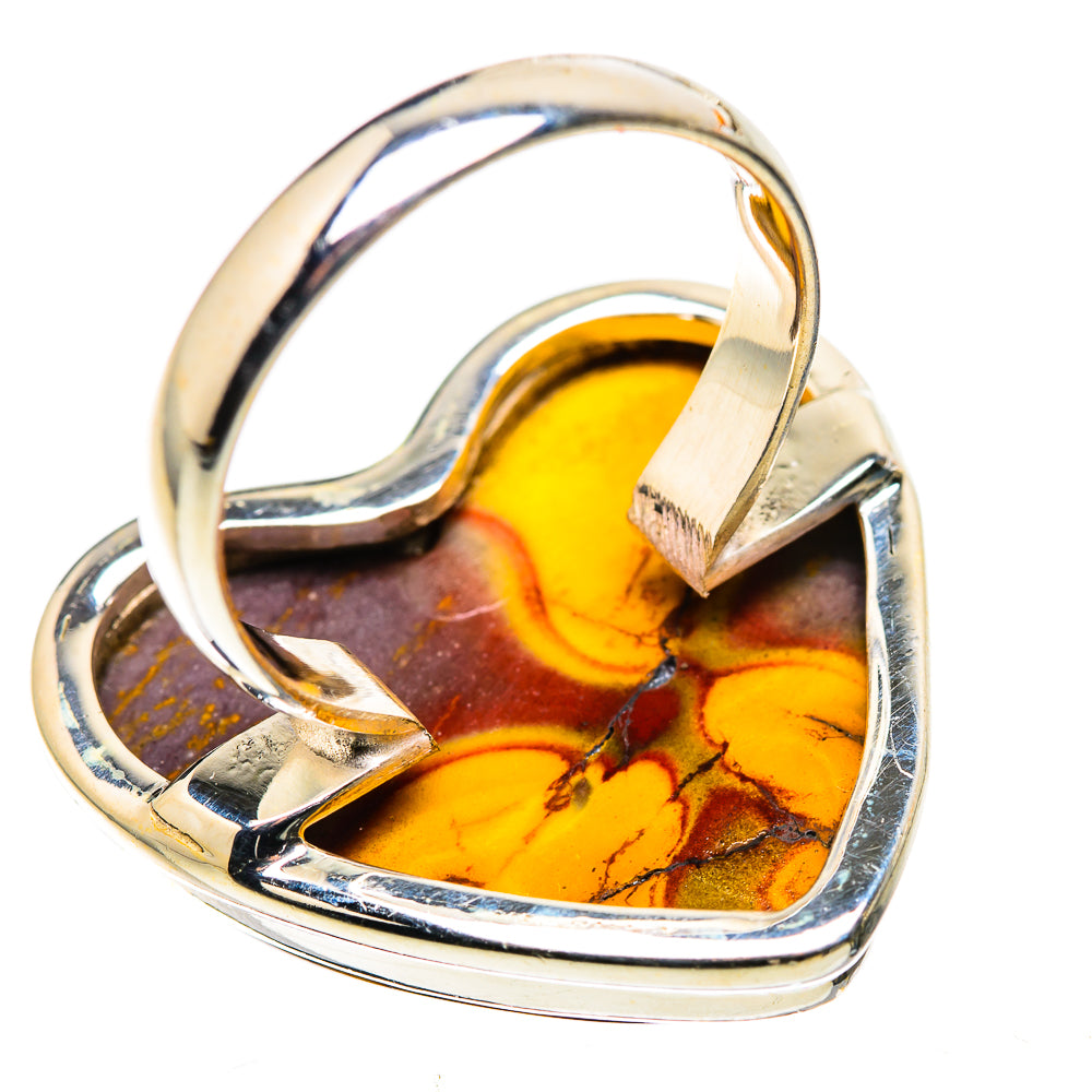 Large Mookaite Ring Size 9 (925 Sterling Silver) RING136090