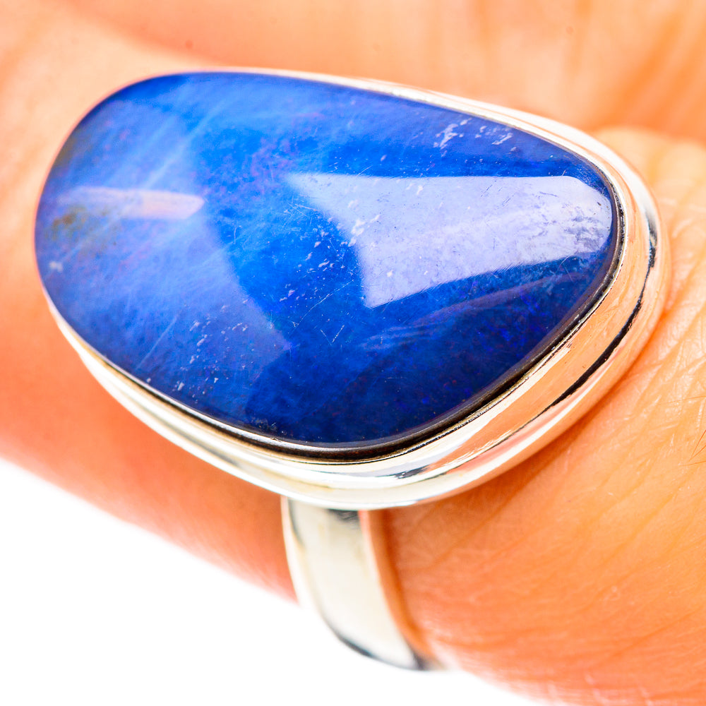 Australian Boulder Opal Ring Size 7 (925 Sterling Silver) RING136883