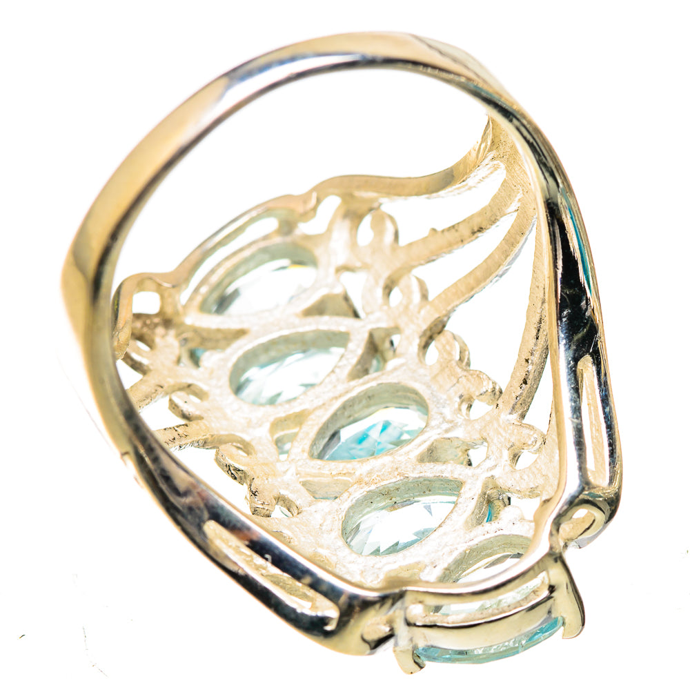 Blue Topaz Ring Size 8.25 (925 Sterling Silver) RING135273