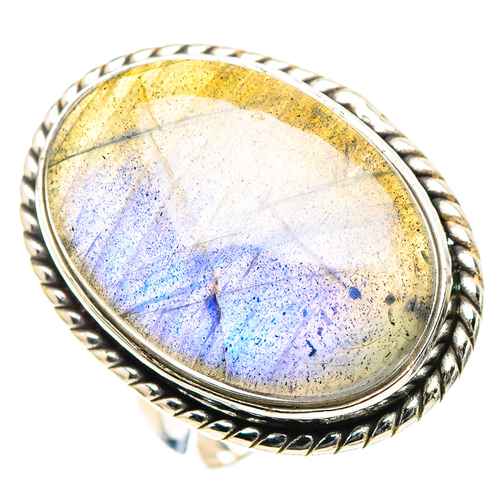 Labradorite 925 Sterling Silver Ring Size 6.25 (925 Sterling Silver) RING137516