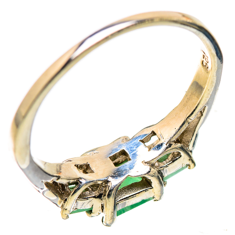 Emerald Ring Size 6.5 (925 Sterling Silver) RING135630