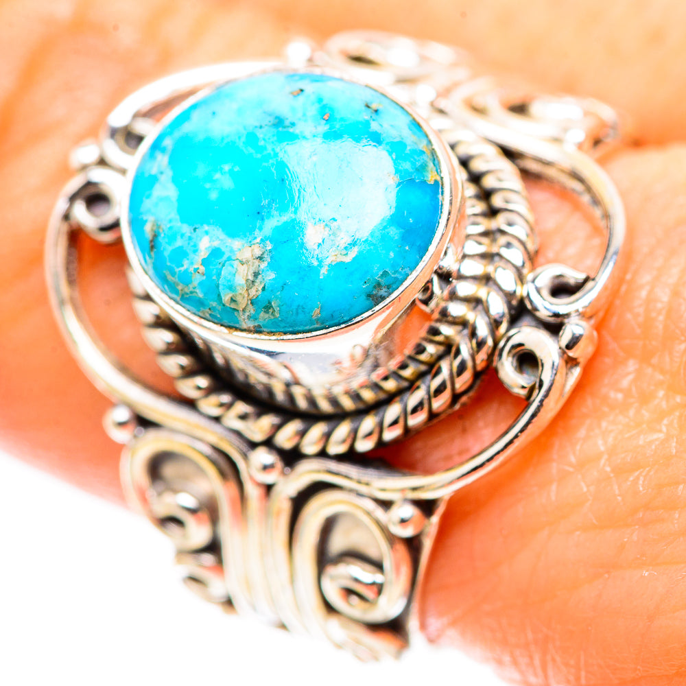 Chrysocolla 925 Sterling Silver Ring Size 9 (925 Sterling Silver) RING137512