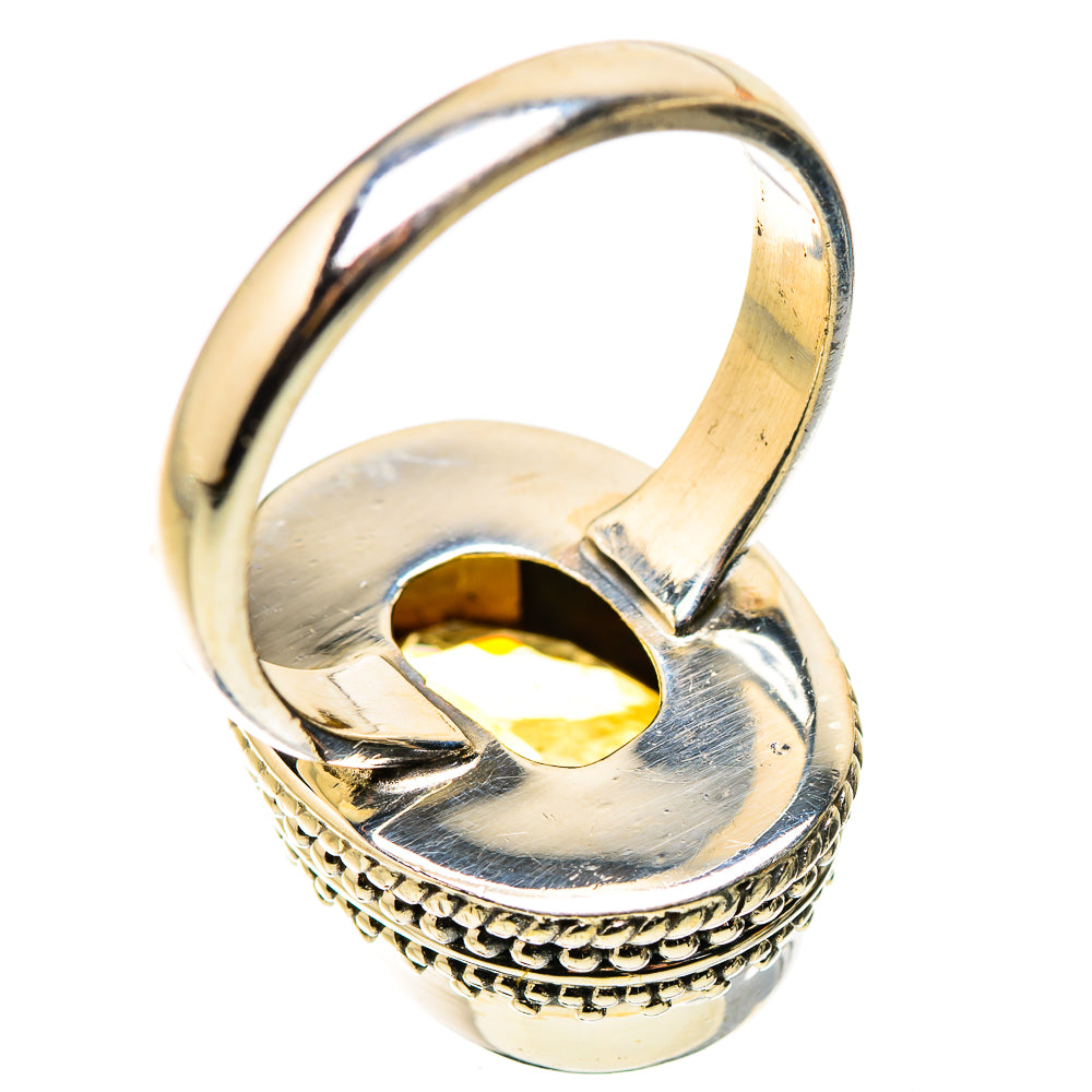 Mandarin Citrine Ring Size 8.25 (925 Sterling Silver) RING134788