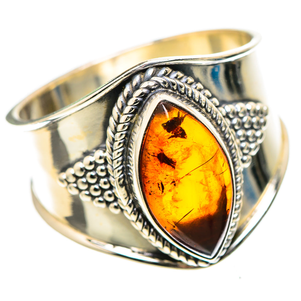 Baltic Amber 925 Sterling Silver Ring Size 9.25 (925 Sterling Silver) RING137382